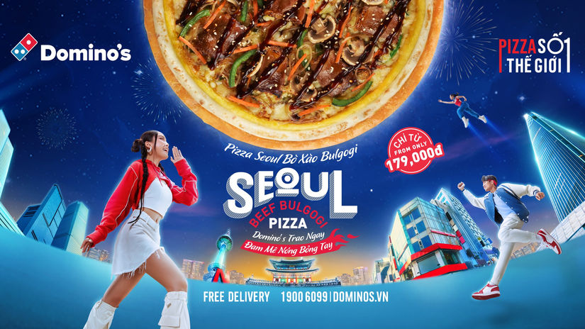 “THẦN TƯỢNG ĐAM MÊ” PIZZA SEOUL BÒ XÀO BULGOGI CHÍNH THỨC DEBUT!